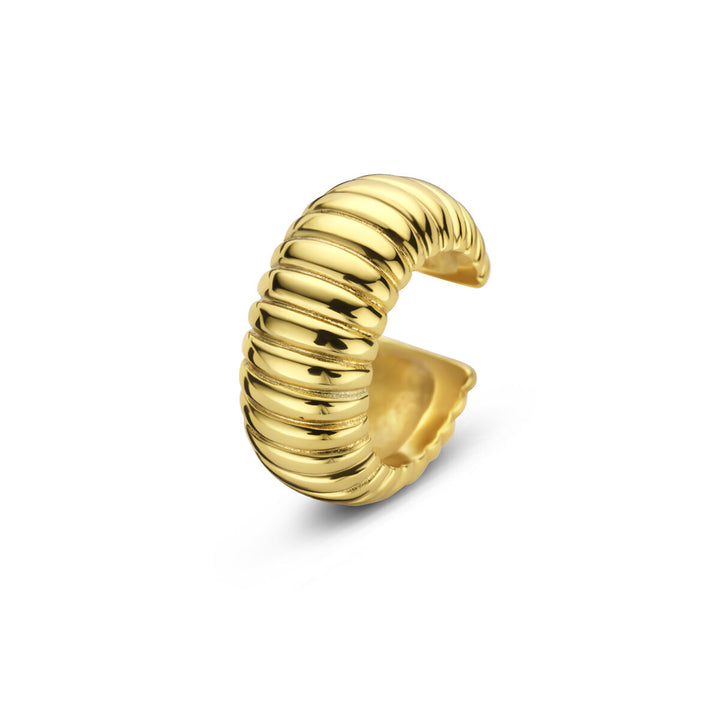 Verguld zilveren ear cuff – 925 zilver