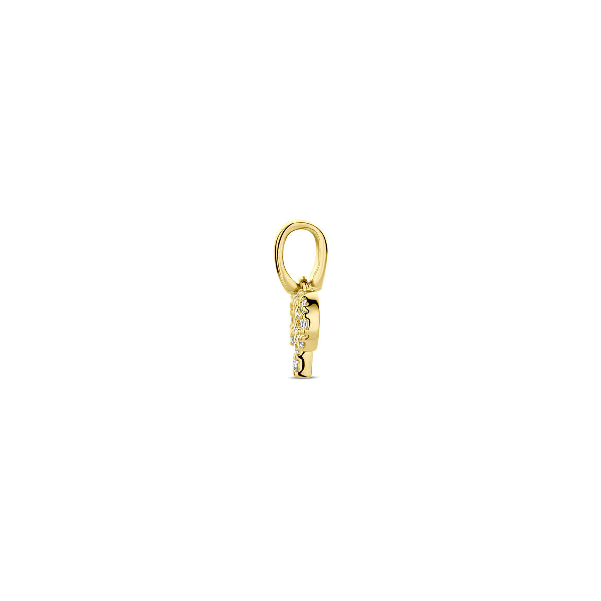 hanger sterrenbeeld diamant h si 14K geelgoud