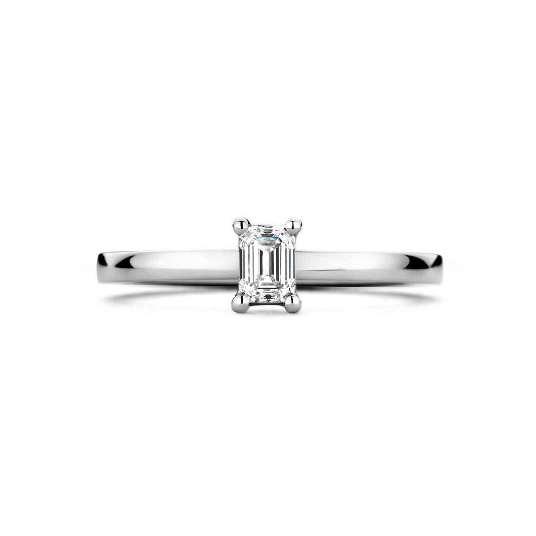 Platinring Diamant 0,30 ct g vsi Platin