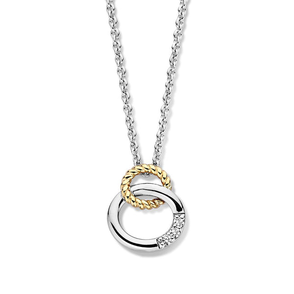 Witgouden ketting met infinity en diamanten 0.03ct - Lengte 42-45 cm | Mostert Juweliers Witgouden ketting met infinity en diamanten 0.03ct - Lengte 42-45 cm | Mostert Juweliers