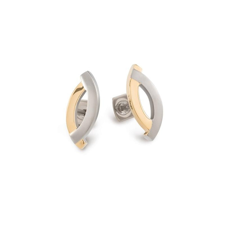 Boccia Titanium Ear Studs Bicolor 0591-02