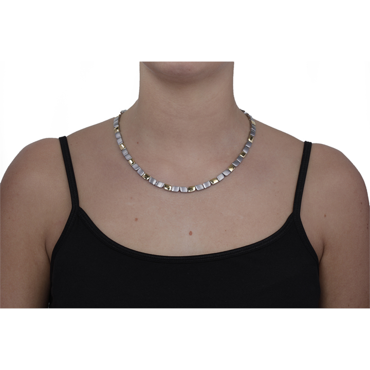 Boccia Titanium Necklace Bicolor 08003-02