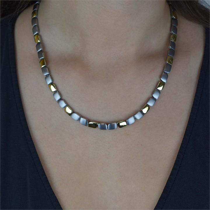 Boccia Titanium Necklace Bicolor 08003-02