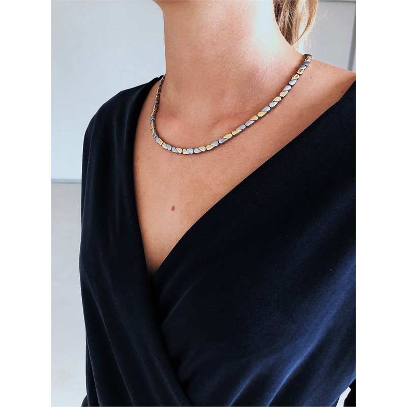 Boccia Titanium Collier Bicolor 08013-02