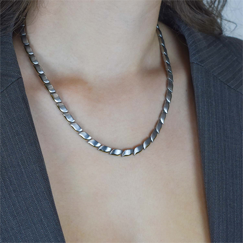 Boccia Titanium Necklace Bicolor 08038-02