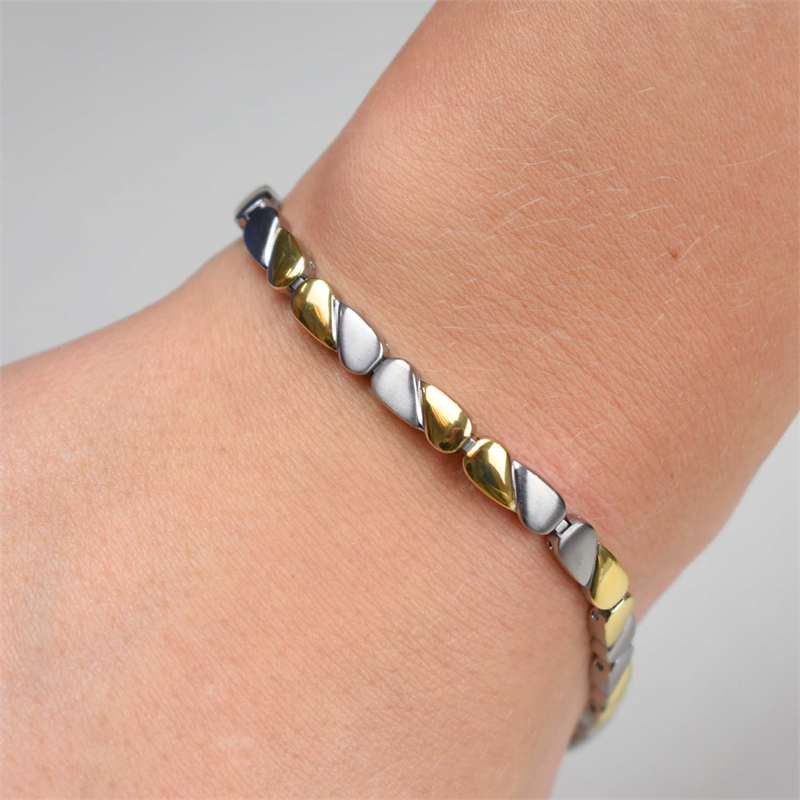 Boccia Titanium Bracelet Bicolor 03016-02