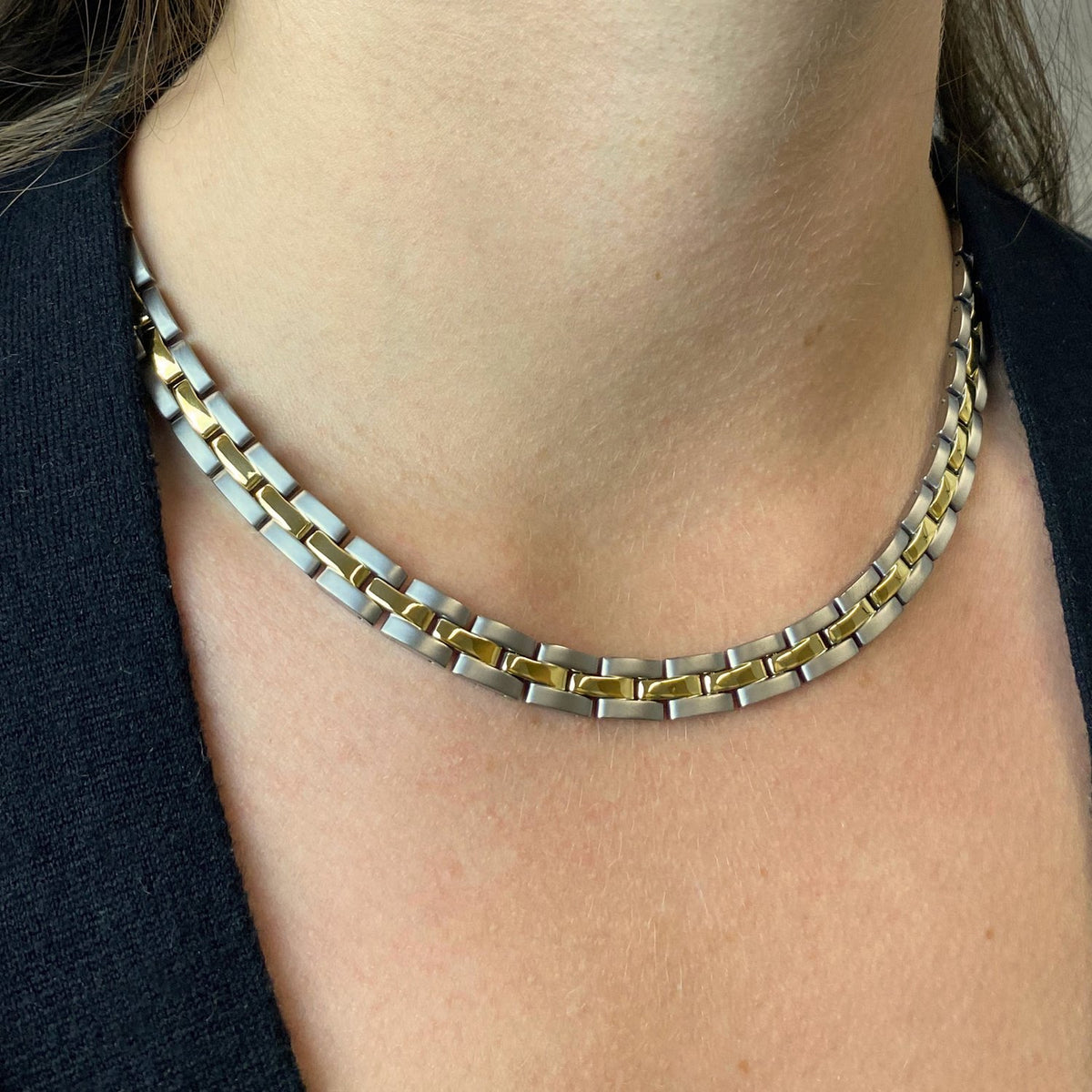 Boccia Titanium Collier Bicolor NL 08060-02