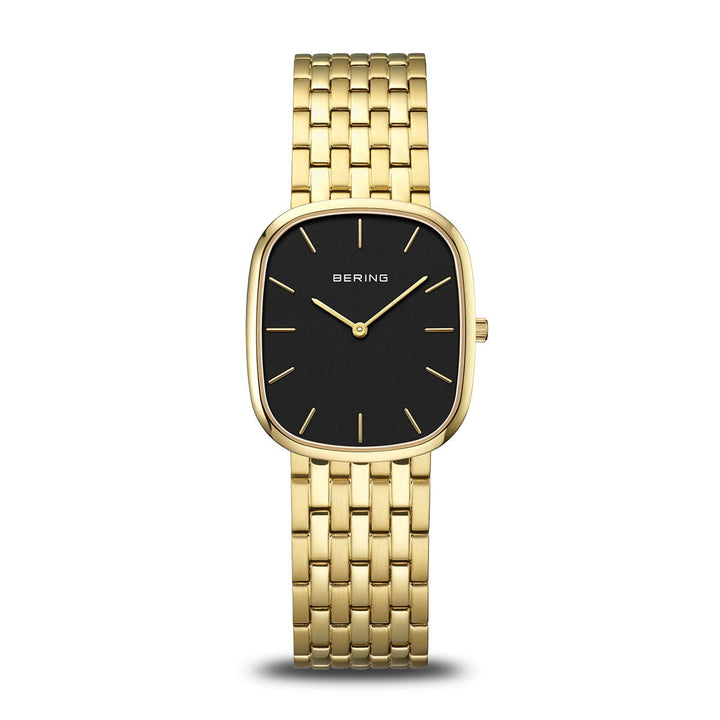 bering dames horloge zwarte wijzerplaat - 12526-732