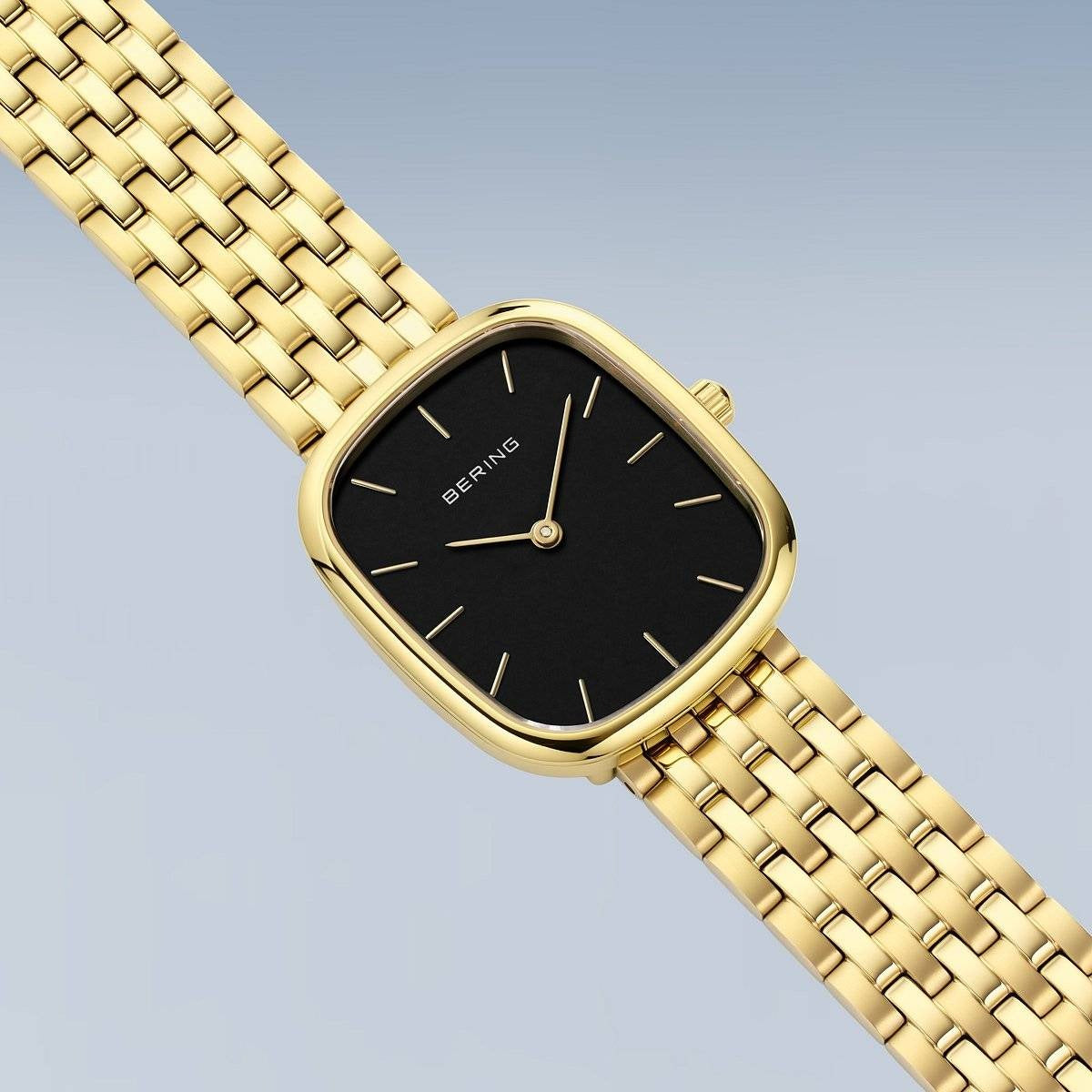 bering dames horloge zwarte wijzerplaat - 12526-732