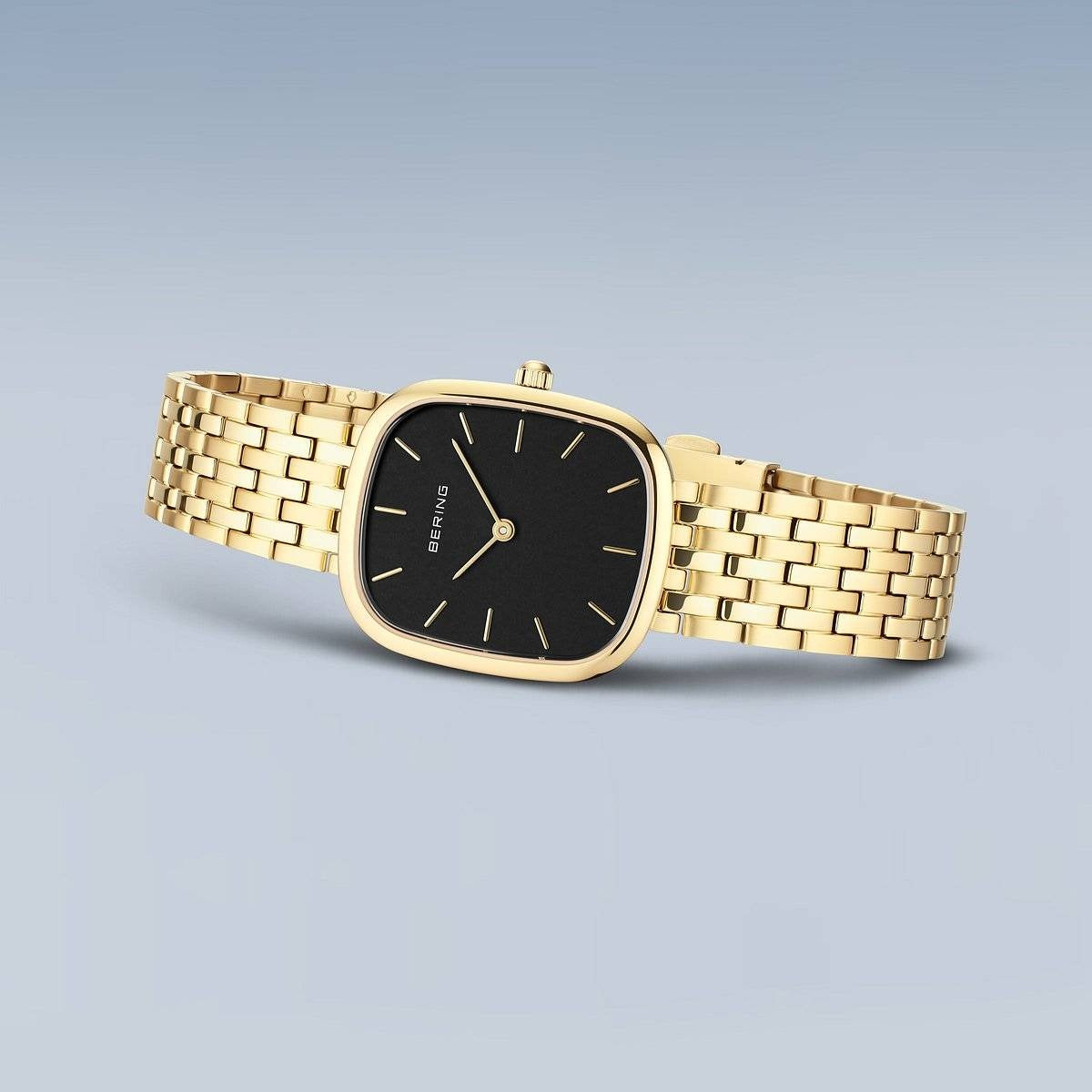 bering dames horloge zwarte wijzerplaat - 12526-732