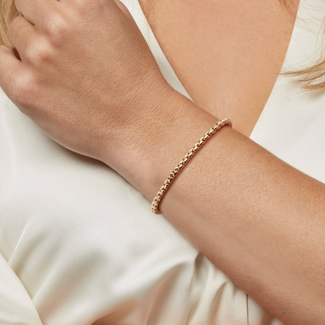 Boccia GP schakelarmband - Titanium - 18cm