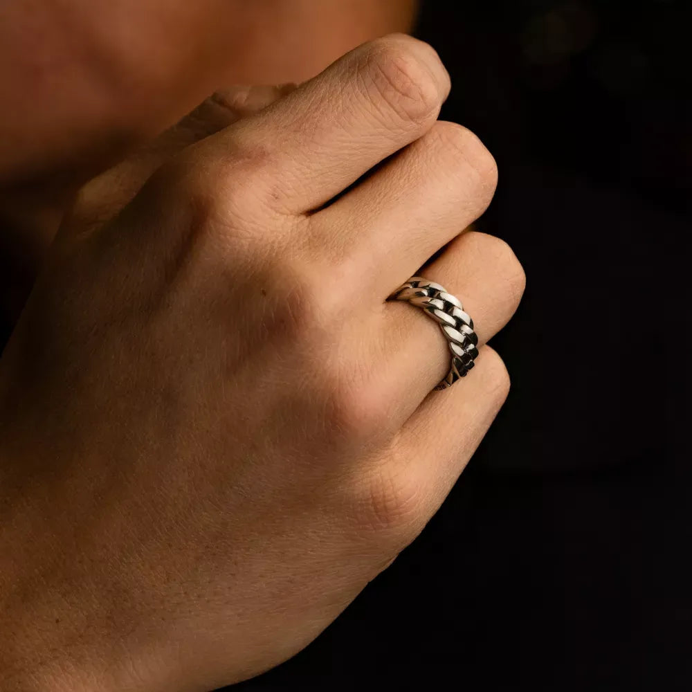 Ring Hades Eight- Heren ring zilver