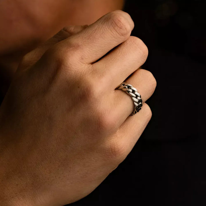 Ring Hades Eight- Heren ring zilver