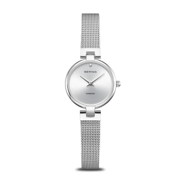 Bering horloge dames – Classic, gepolijst zilver