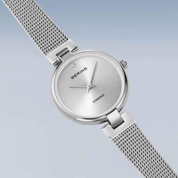 Bering horloge dames – Classic, gepolijst zilver