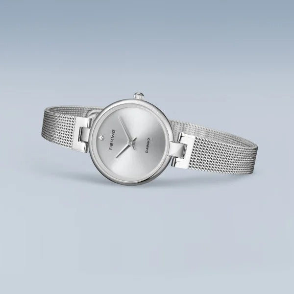 Bering horloge dames – Classic, gepolijst zilver