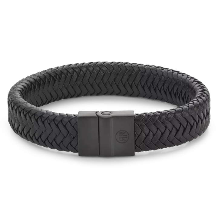 Full Metal Plaid Black Black 15mm L