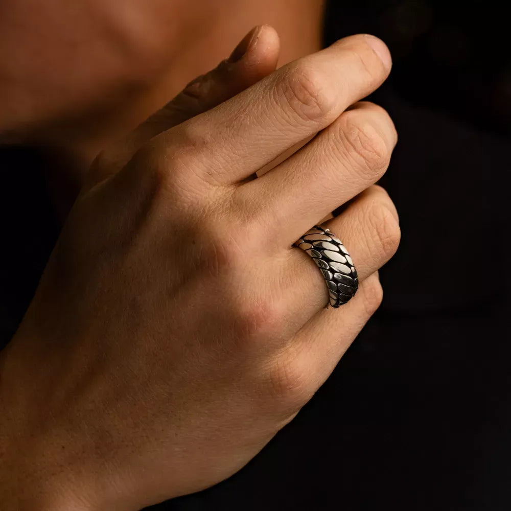 Ring Apollo Ten - Heren ring zilver