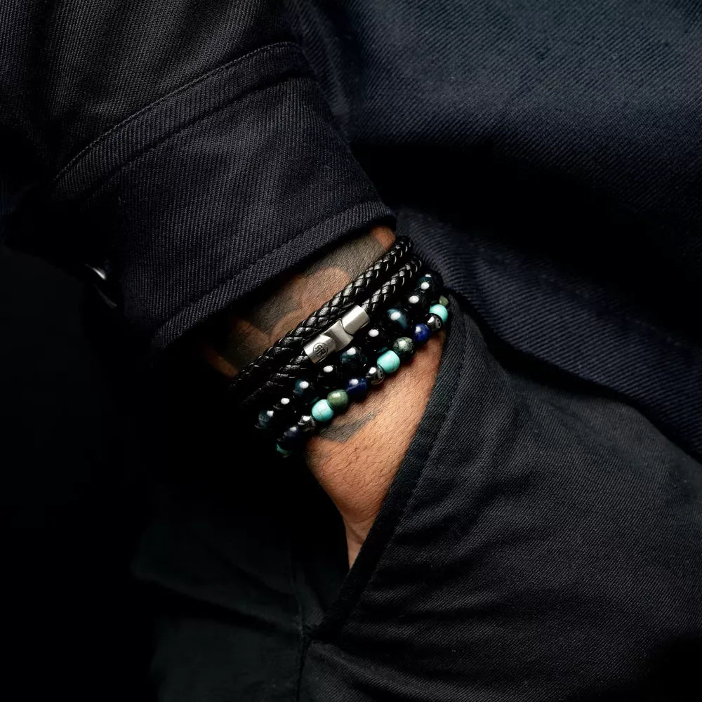 Full Metal Double Round Black