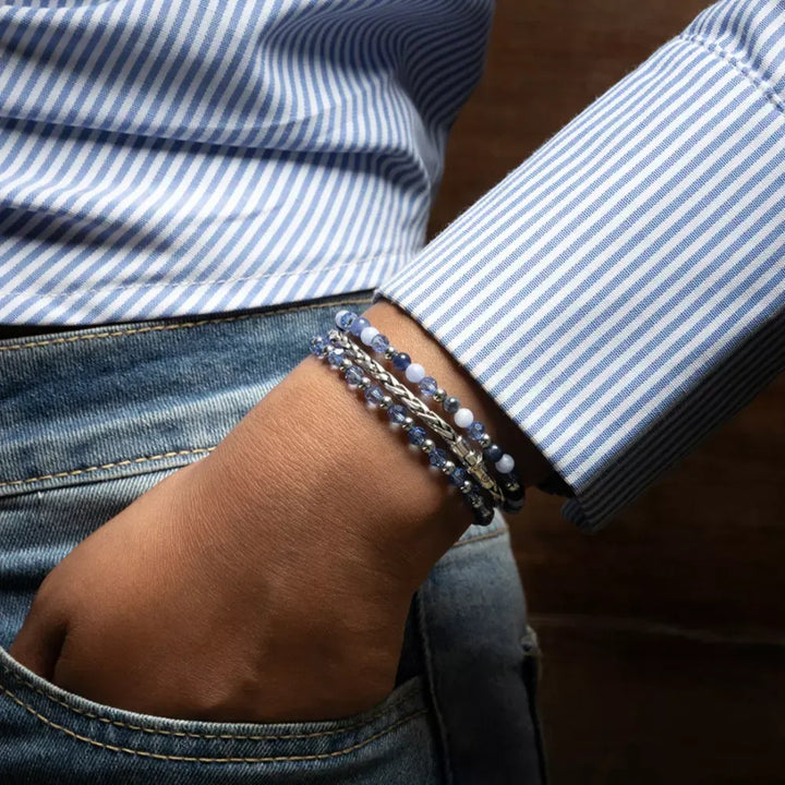 Mix Winter Blues Glam Rocks Silver