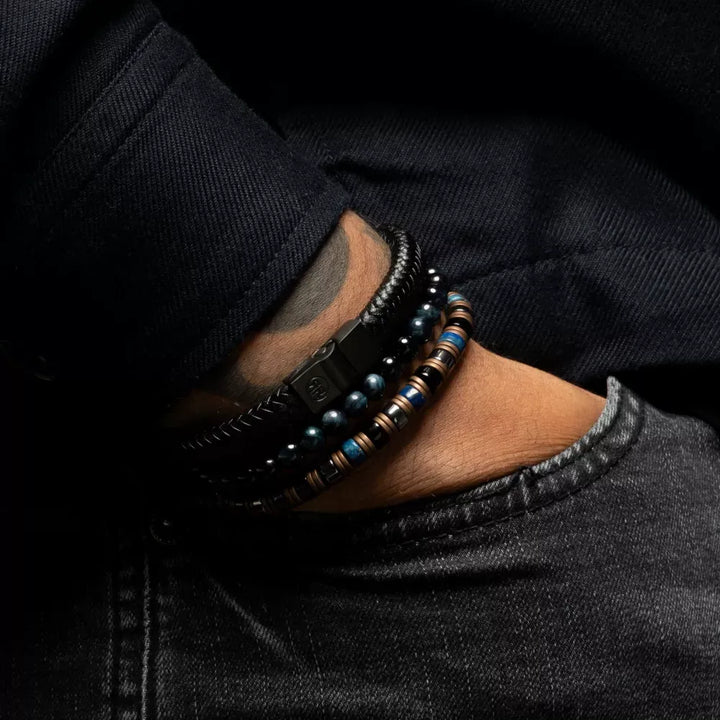 Slices - Mixed Blue 6mm