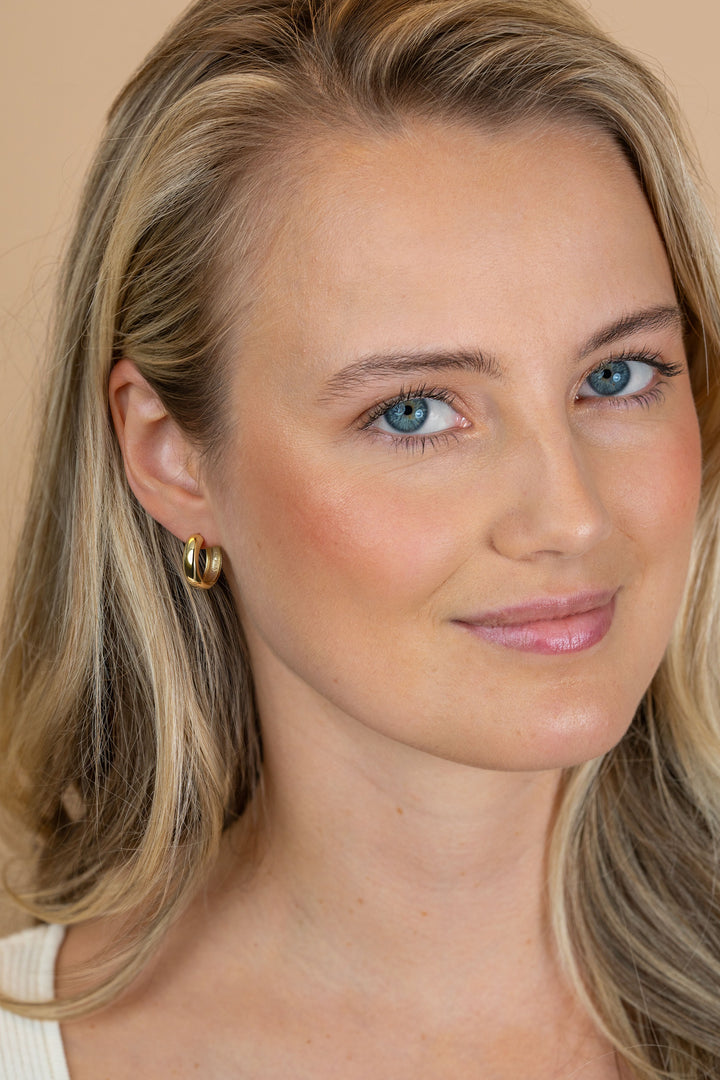 Zinzi Oorbellen Zilver verguld ZIO2793G