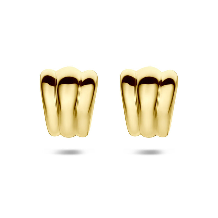 Verguld 925 Zilveren Stekeroorbellen 20,5 x 16,5 mm Dames
