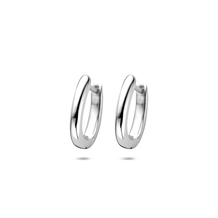 Zilveren klapoorringen – gerhodineerd 925 zilver