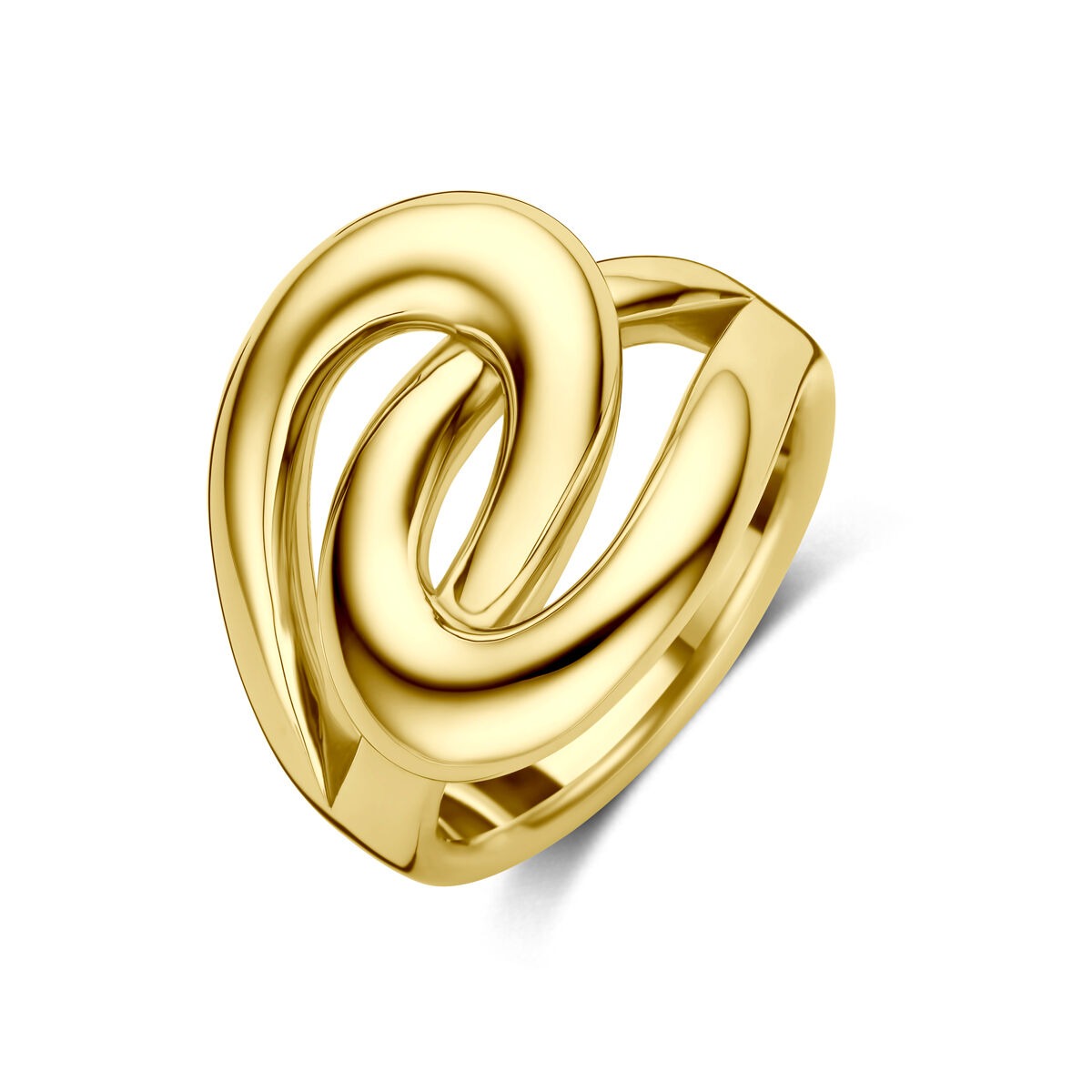 14k geelgouden dames ring