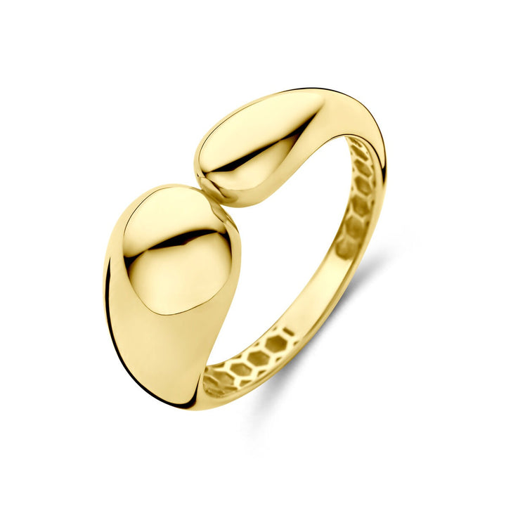14k gouden dames ring – 9 mm