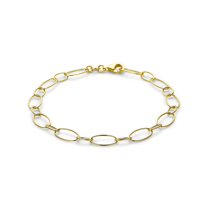 14k Geelgouden anker armband