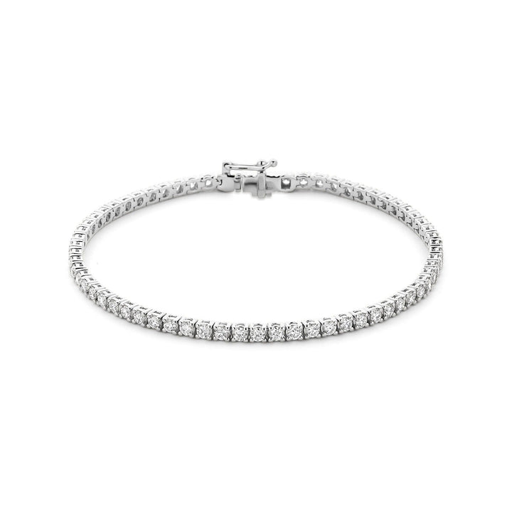 925 Zilveren tennis armband met lab grown diamant