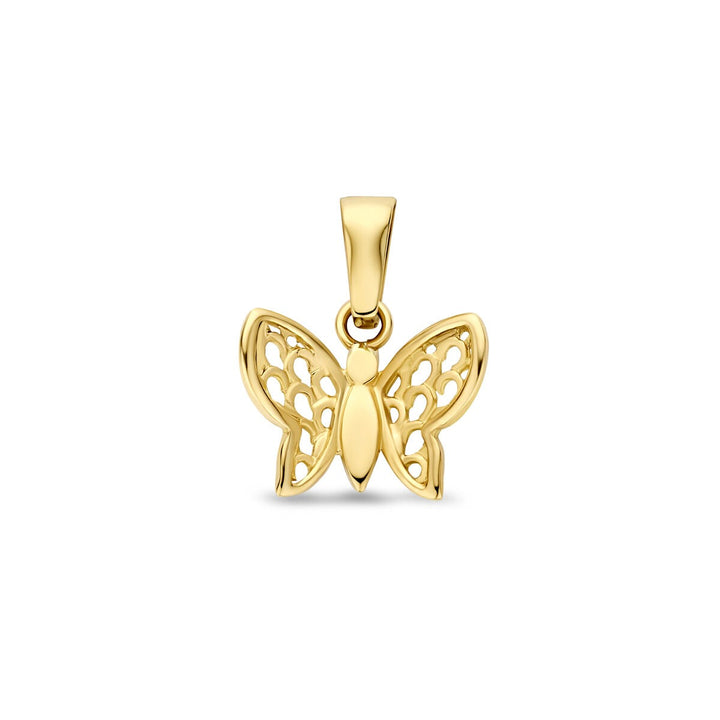 9k Geelkleurige bedel vlinder