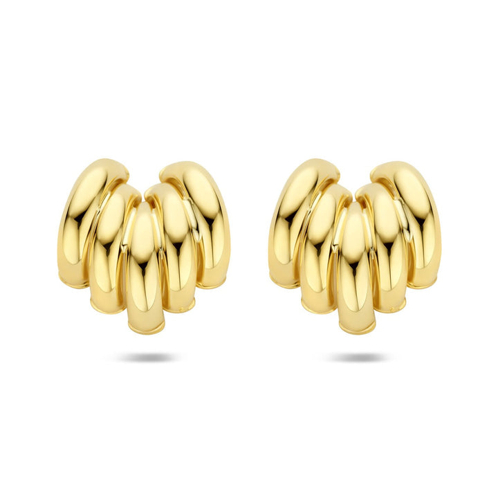 14k Geelgouden stekeroorringen dames