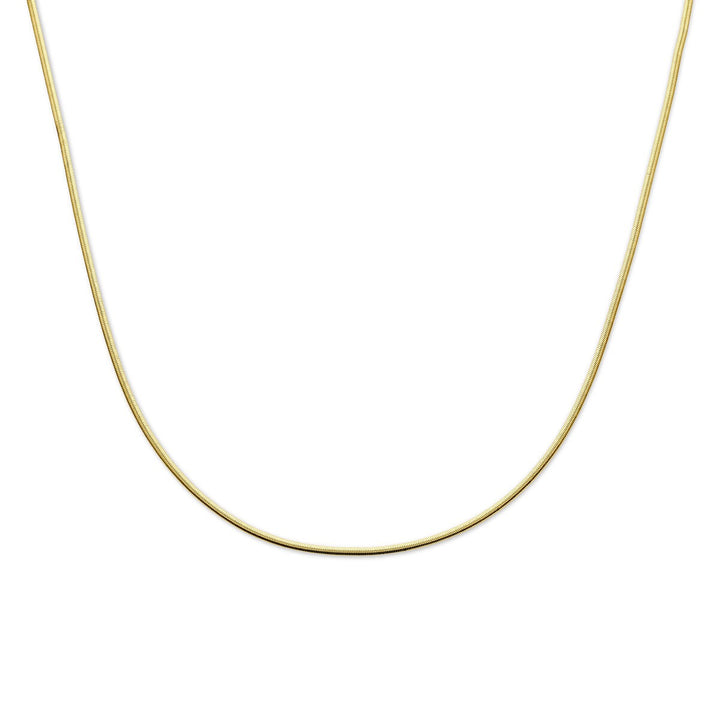 Gourmette ketting verguld – 925 zilver met geelgouden plating, 2 mm
