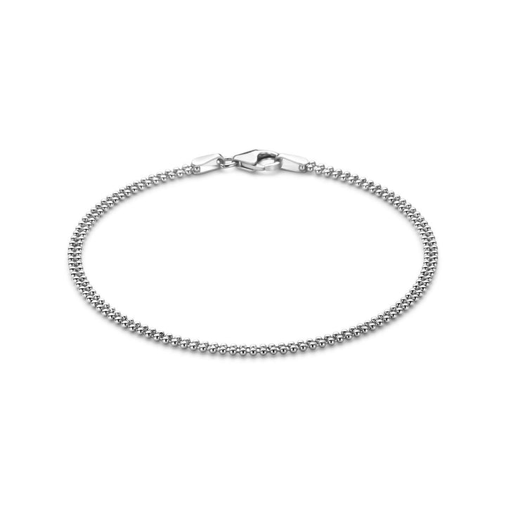 Zilveren dames armband 18 cm 2,4 mm