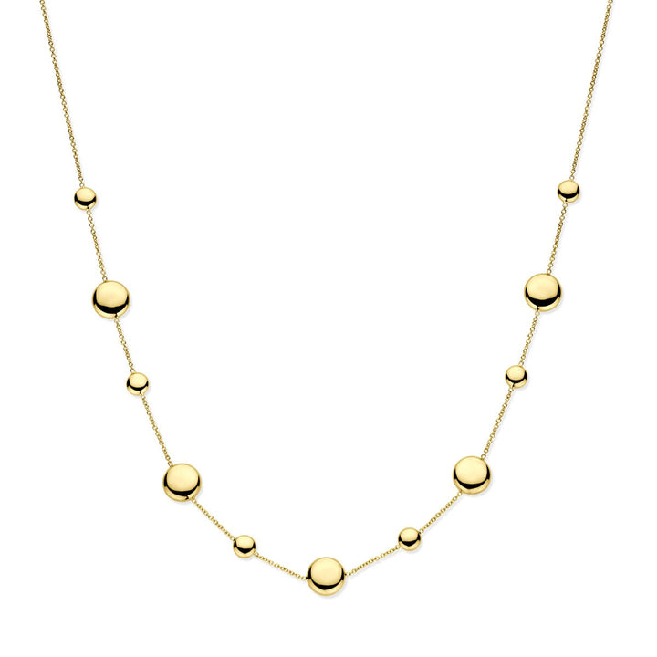 14k Geelgouden dames collier 42 - 45 cm