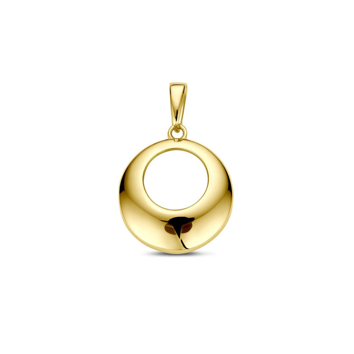 14k geelgouden hanger – tijdloze elegantie in puur goud