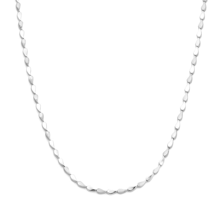 Gerhodineerd 925 zilveren ketting schakel