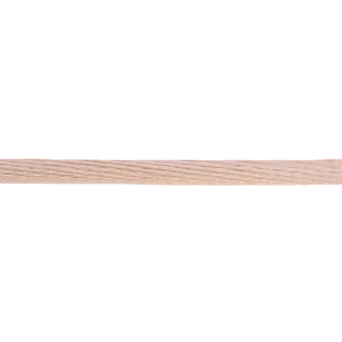 Roze satijnen koord van 38 cm, gladde afwerking, geschikt voor het maken van knooparmbandjes.