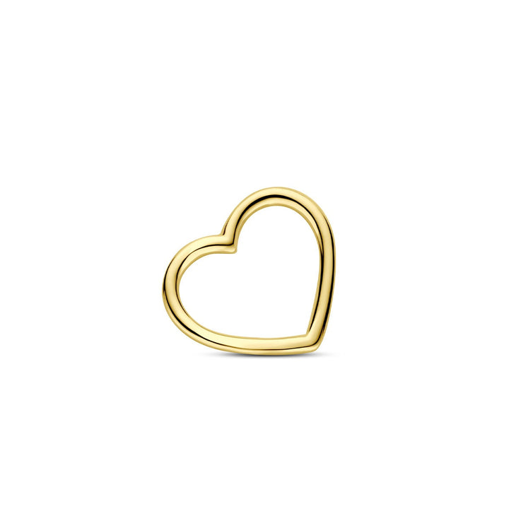 14k Geelgouden Ketting met Hanger Hart