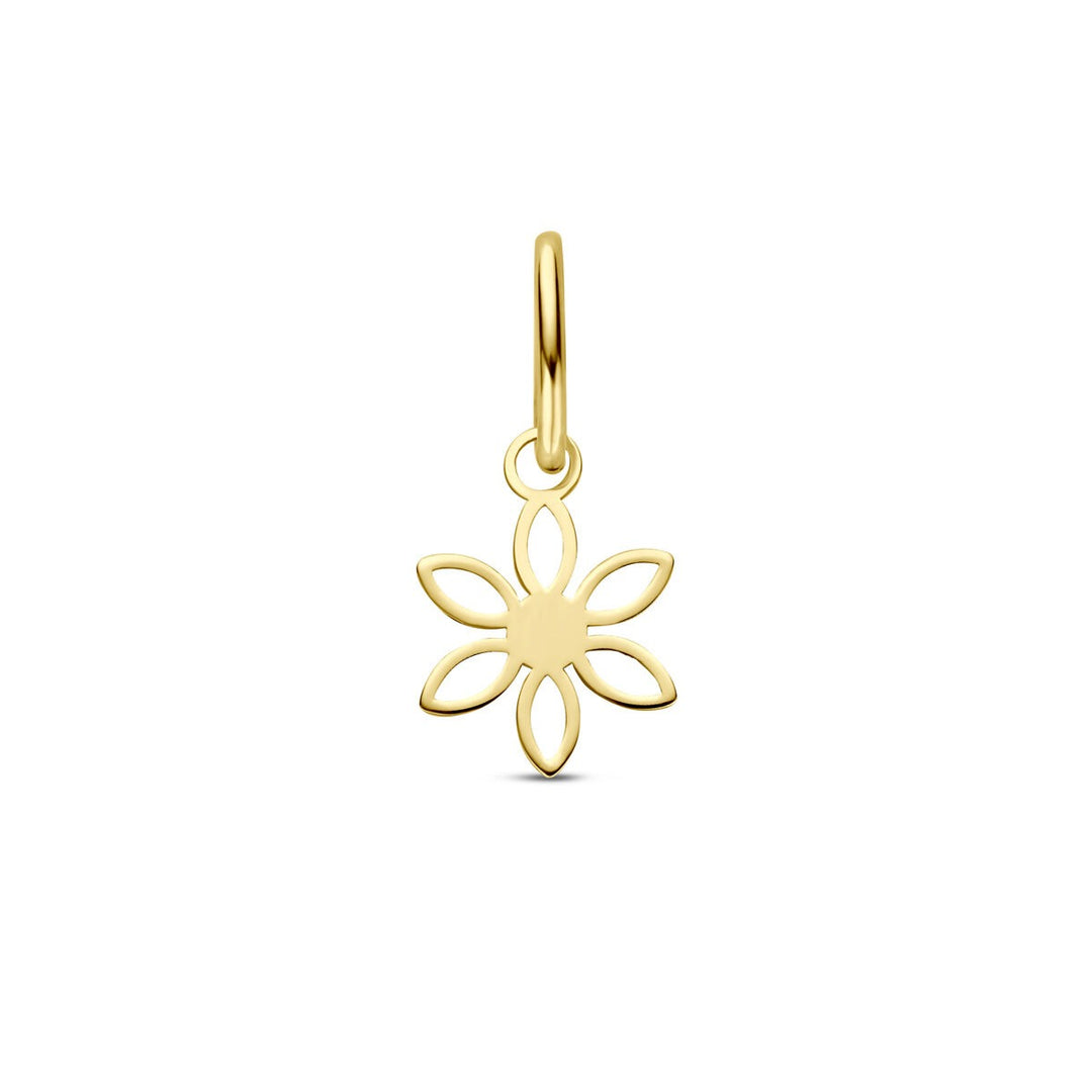 14k geelgouden hanger kruis