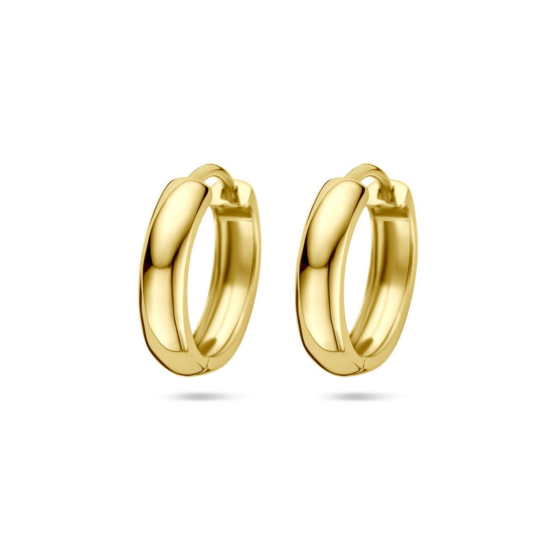 9k Geelgouden klapoorringen 3,5 mm