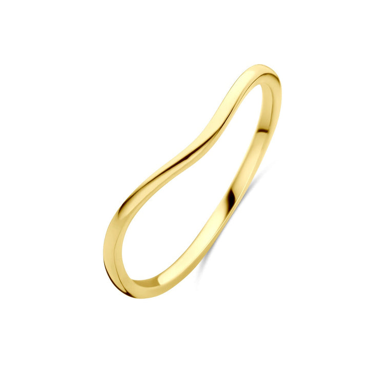 14k geelgouden ring 3 mm