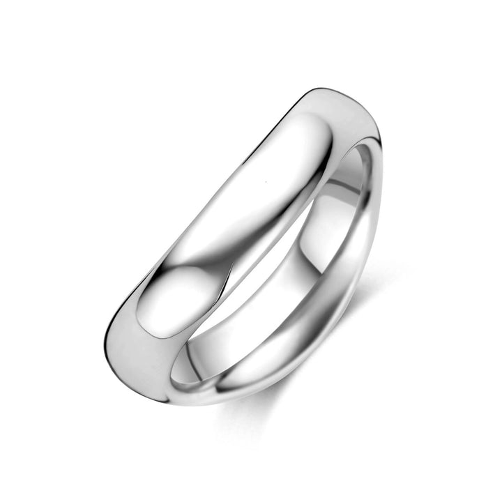 Zilveren dames ring – gerhodineerd