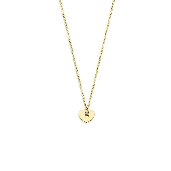 Vergulde ear cuff geel – 925 zilver