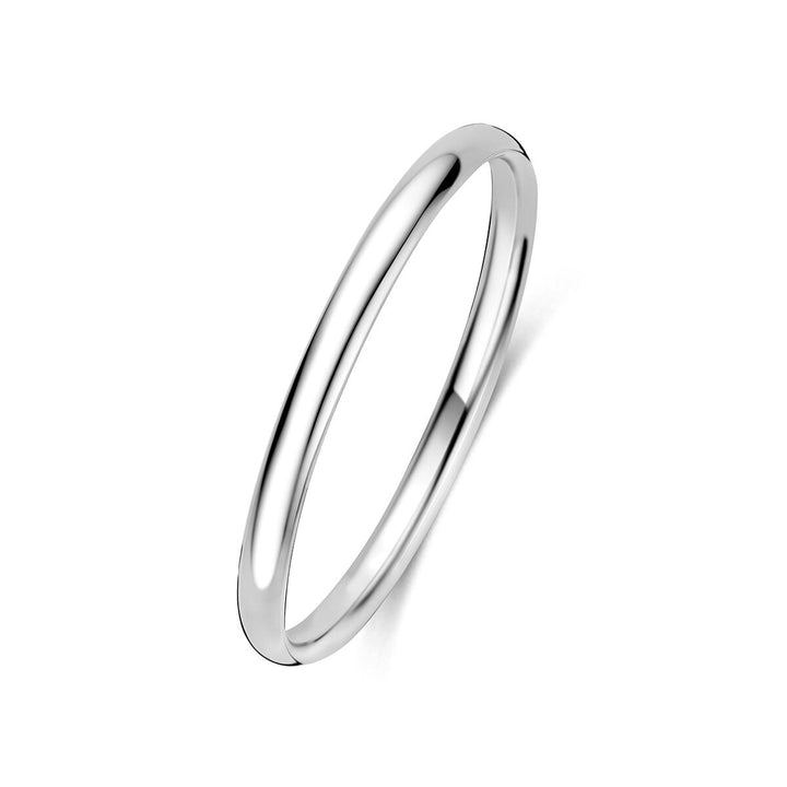Gerhodineerde 925 zilveren bangle armband