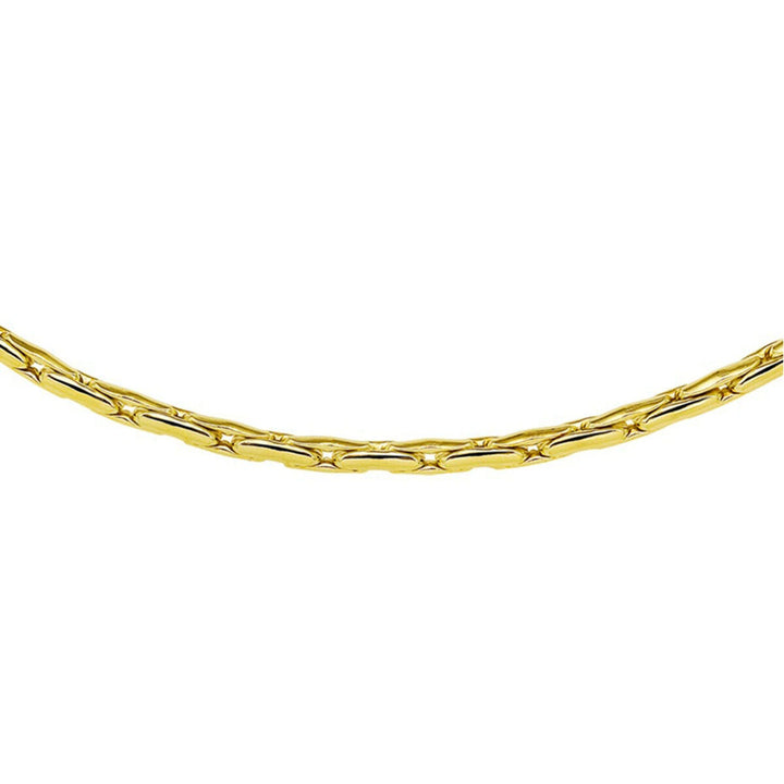 9k Geelgoud Silgold Cardano Collier