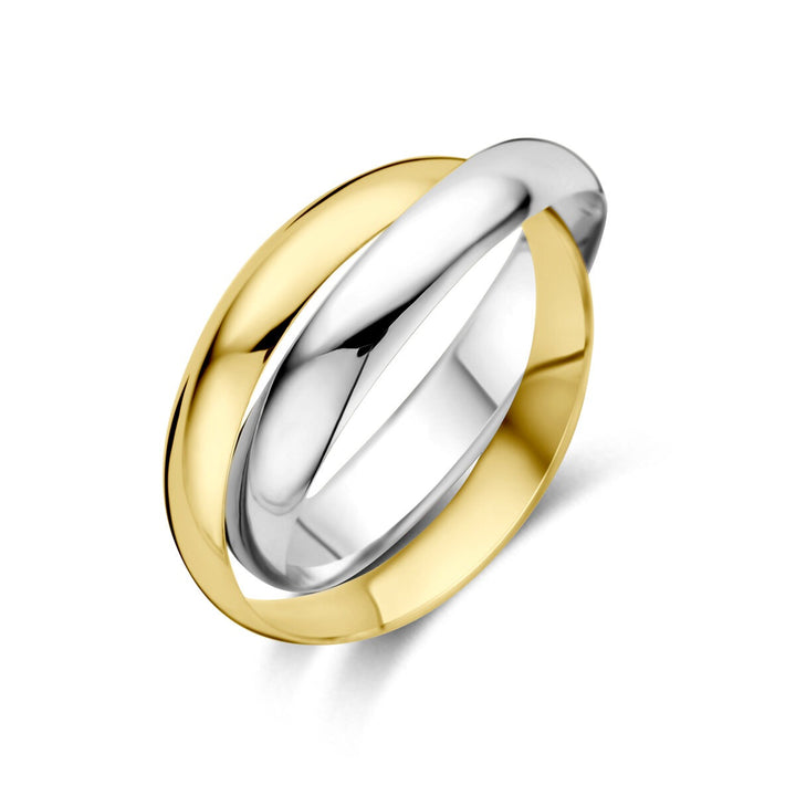 14k bicolor gouden ring