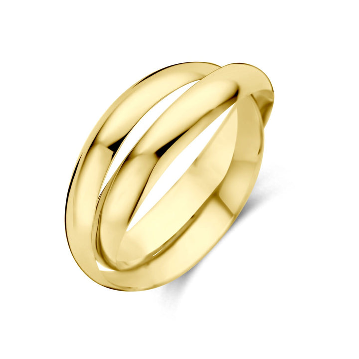 14k geelgouden ring
